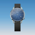 40mm / Mesh Metal / Grey
