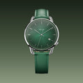 40mm / Eco Vegan Leather / Green