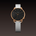 32mm / Mesh Metal / Silver
