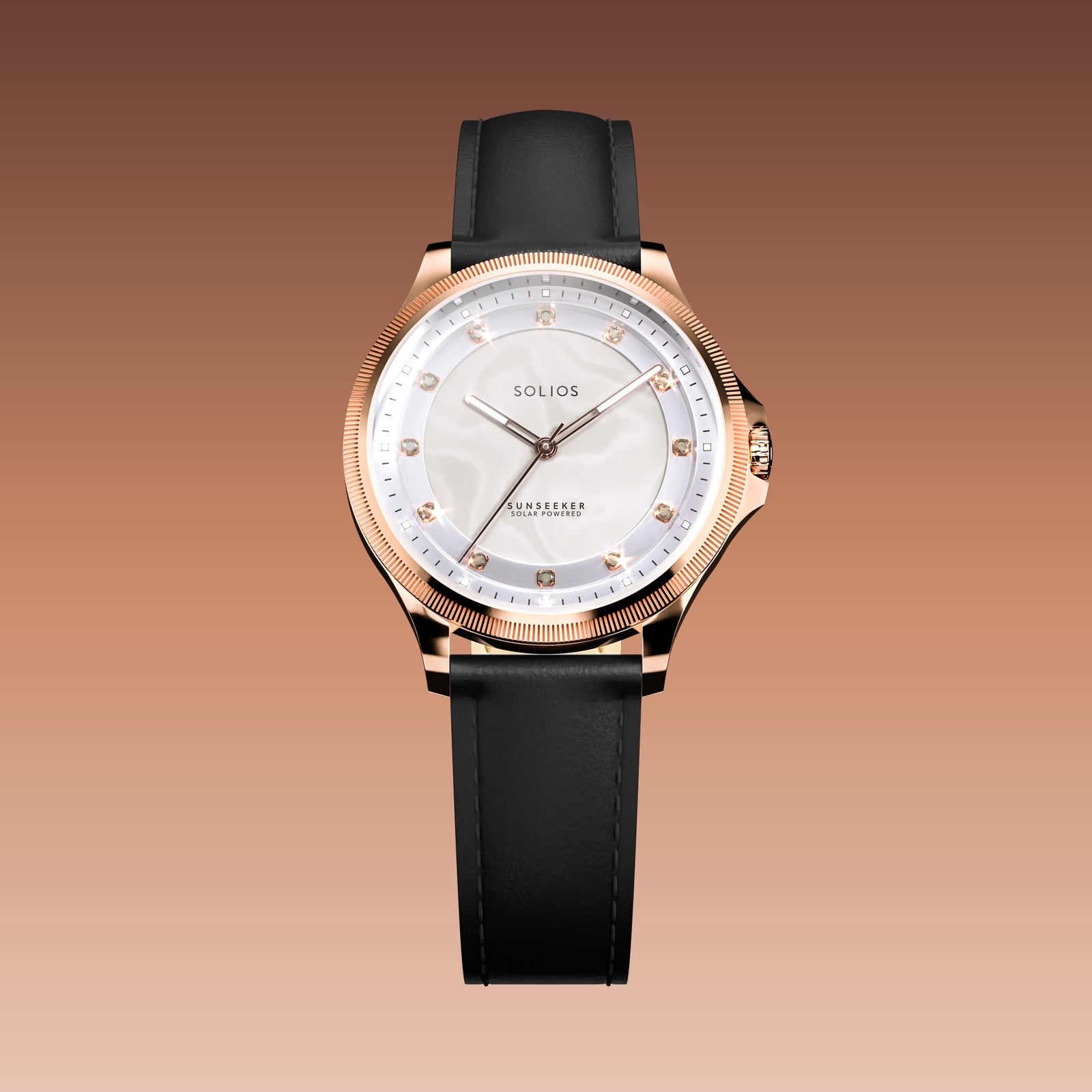 The Sunseeker Proud Diamond | Mother of Pearl Dial - Rose Gold Case - 34mm