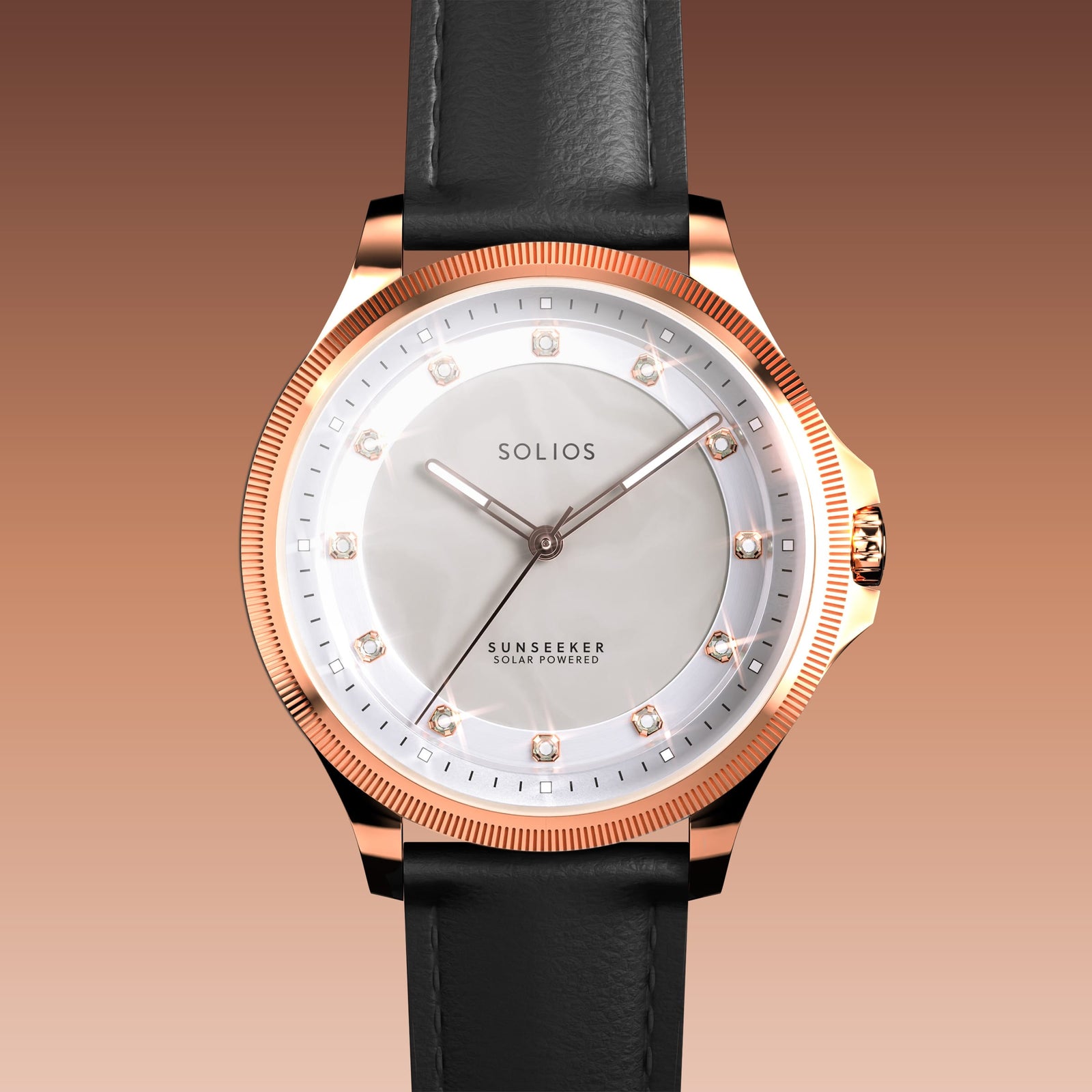 The Sunseeker Proud Diamond | Mother of Pearl Dial - Rose Gold Case - 34mm