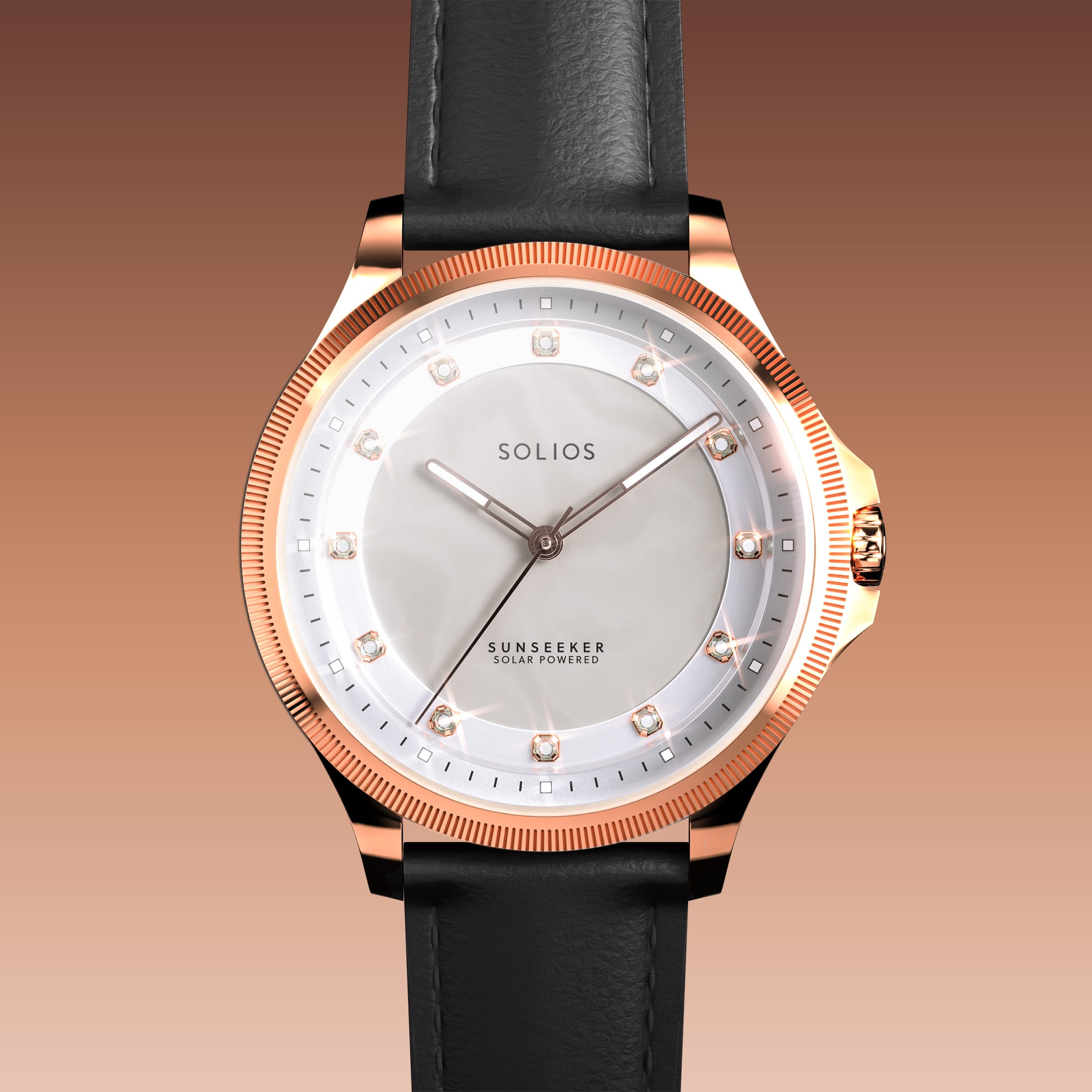 La Sunseeker Proud Diamond | Cadran Nacre - Boîtier Or Rose - 34mm