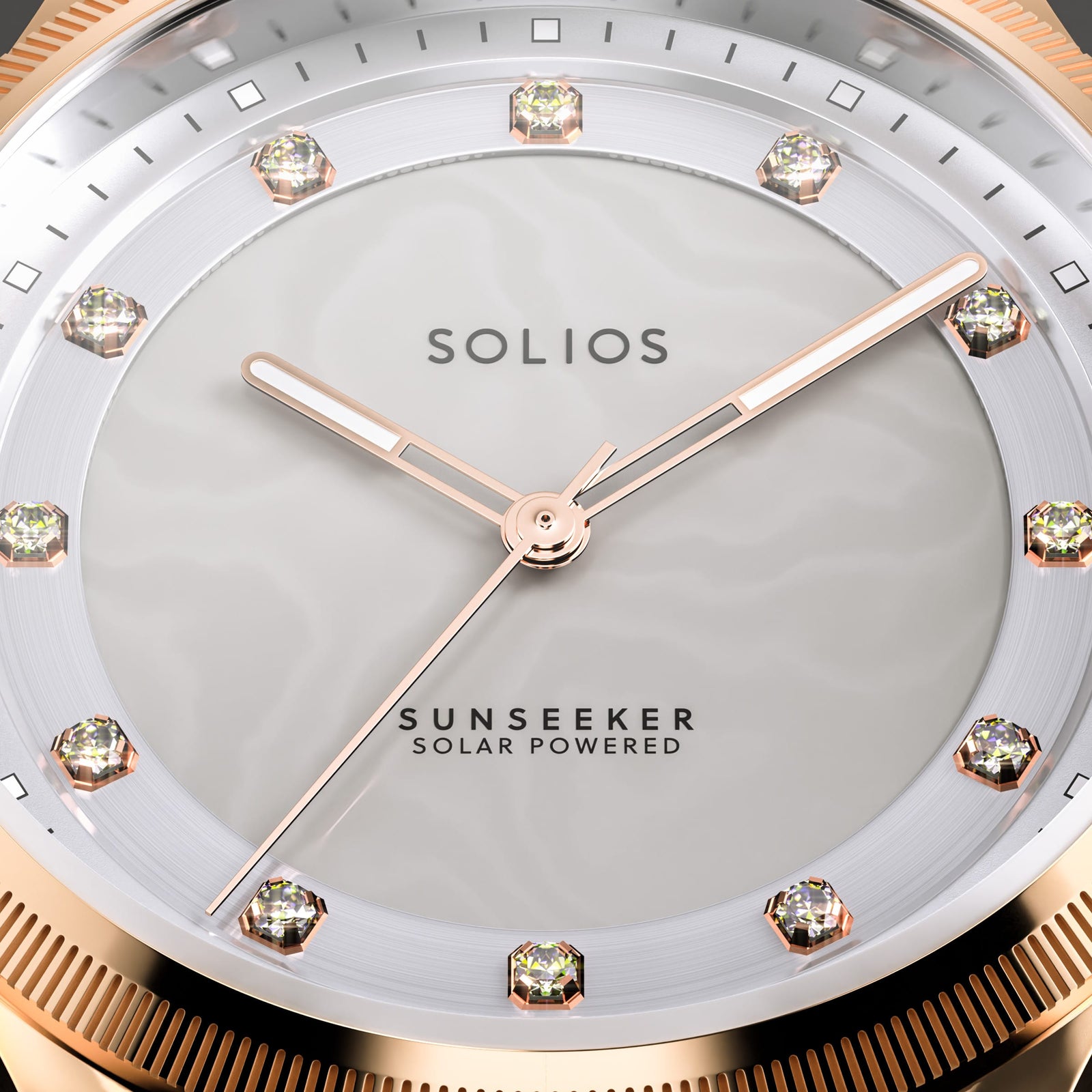 The Sunseeker Proud Diamond | Mother of Pearl Dial - Rose Gold Case - 34mm