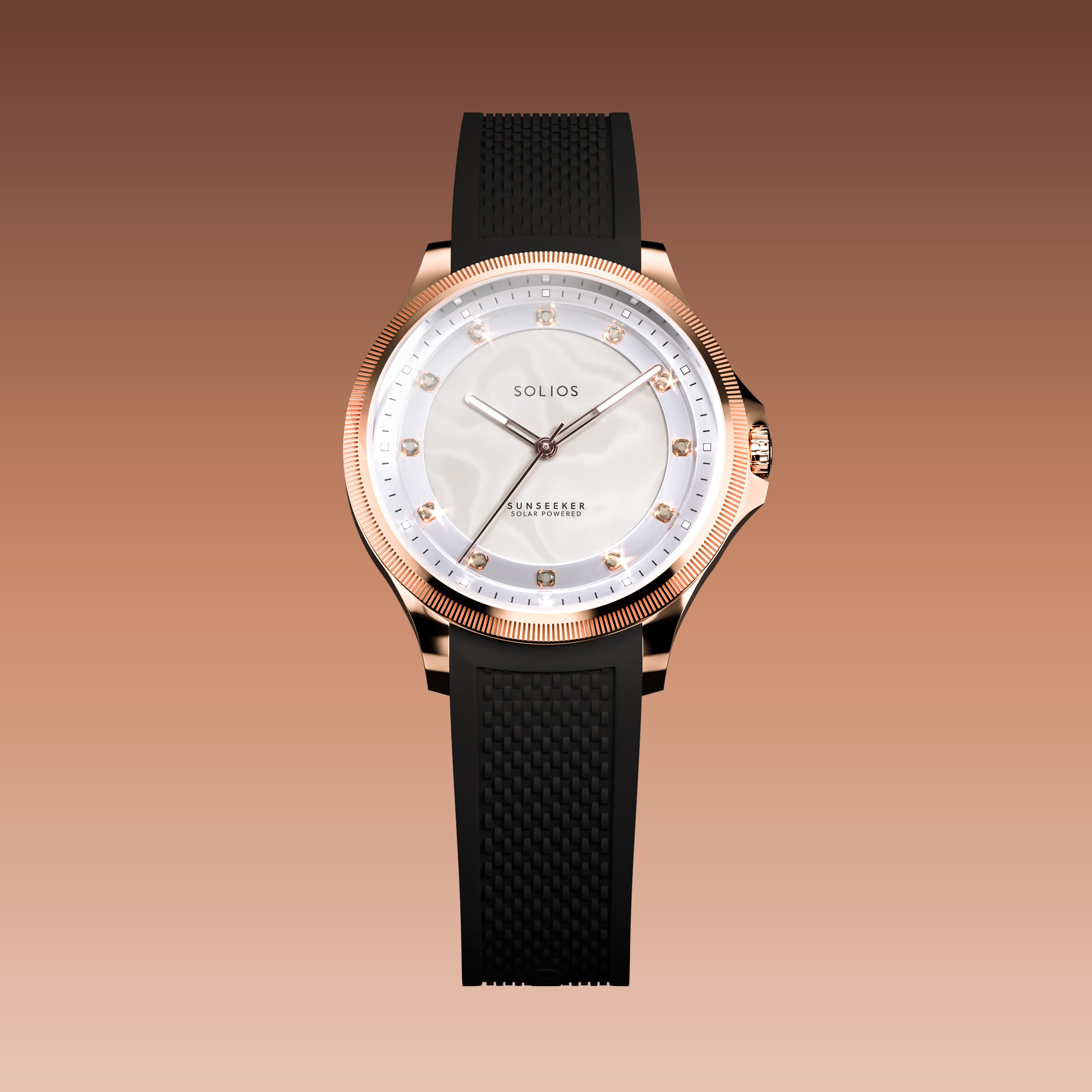The Sunseeker Proud Diamond | Mother of Pearl Dial - Rose Gold Case - 34mm
