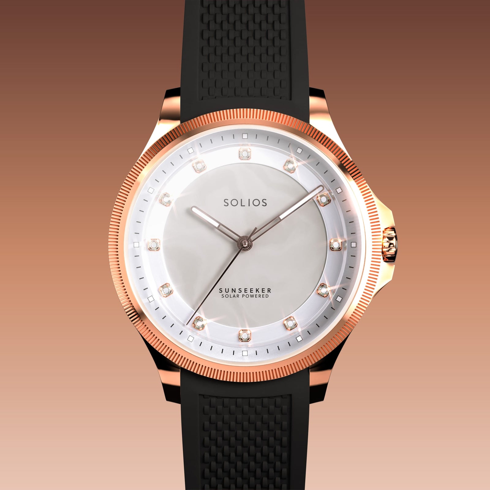 The Sunseeker Proud Diamond | Mother of Pearl Dial - Rose Gold Case - 34mm