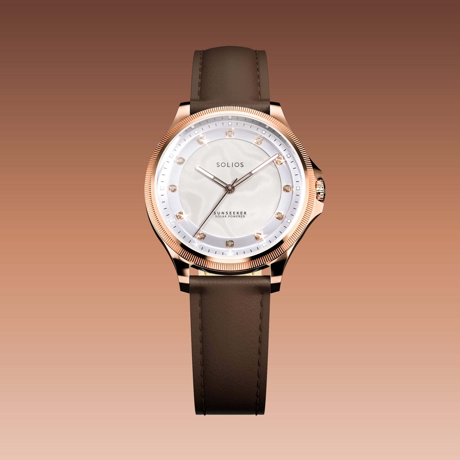 The Sunseeker Proud Diamond | Mother of Pearl Dial - Rose Gold Case - 34mm