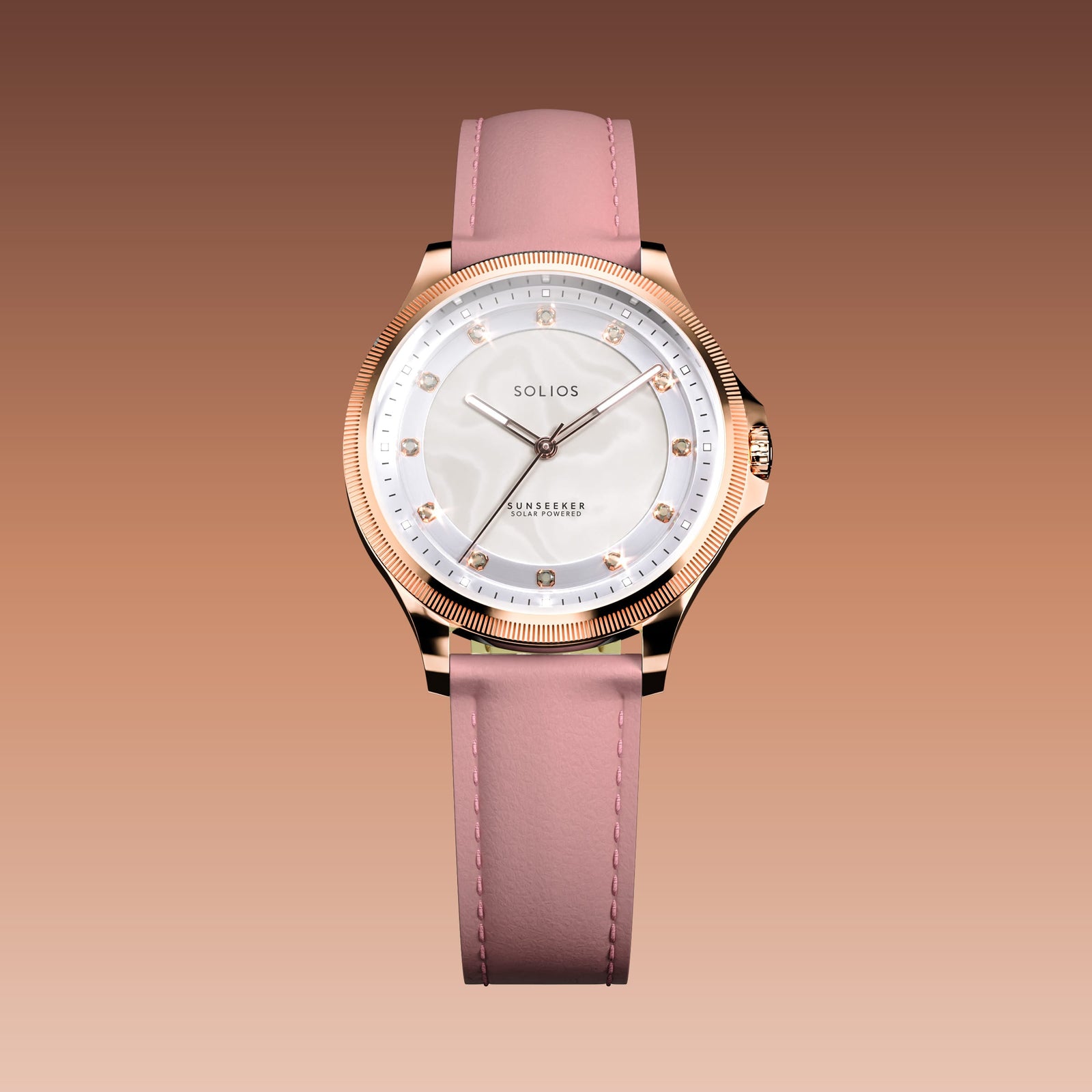 The Sunseeker Proud Diamond | Mother of Pearl Dial - Rose Gold Case - 34mm