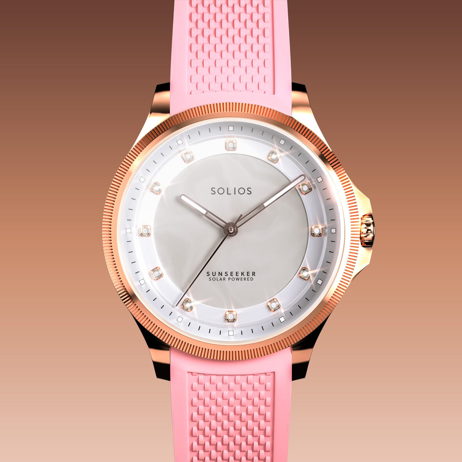 The Sunseeker Proud Diamond | Mother of Pearl Dial - Rose Gold Case - 34mm