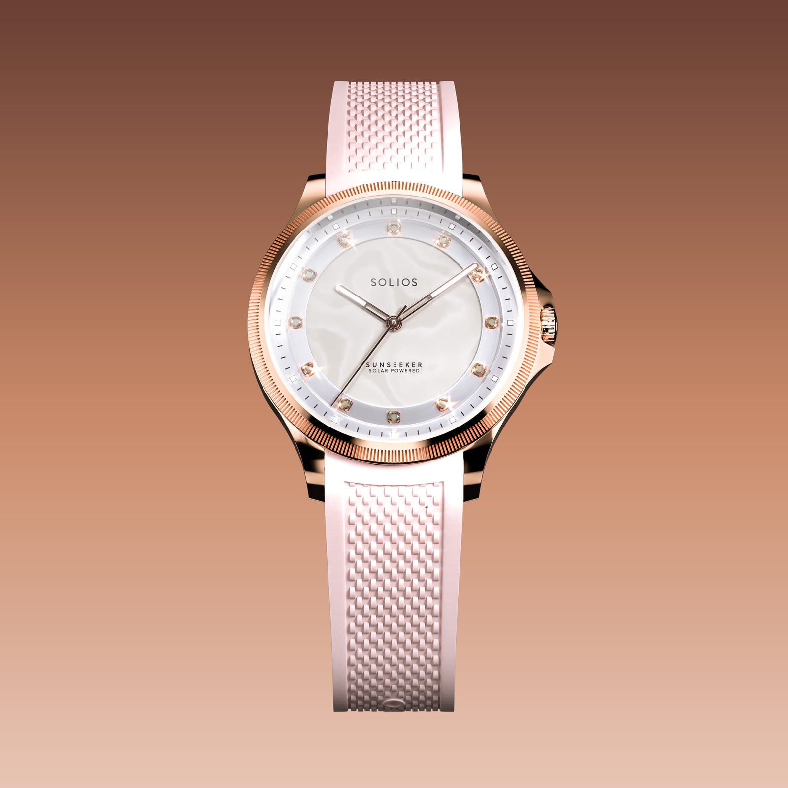 The Sunseeker Proud Diamond | Mother of Pearl Dial - Rose Gold Case - 34mm