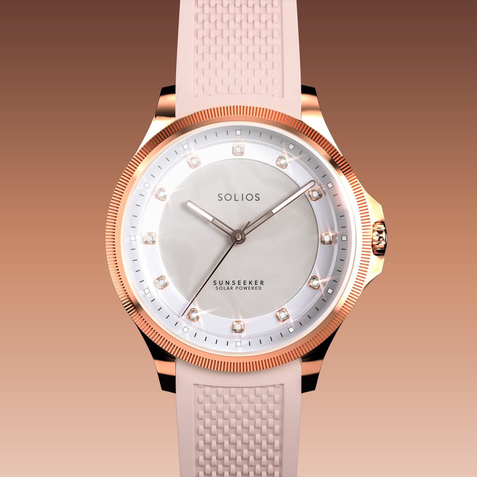 The Sunseeker Proud Diamond | Mother of Pearl Dial - Rose Gold Case - 34mm