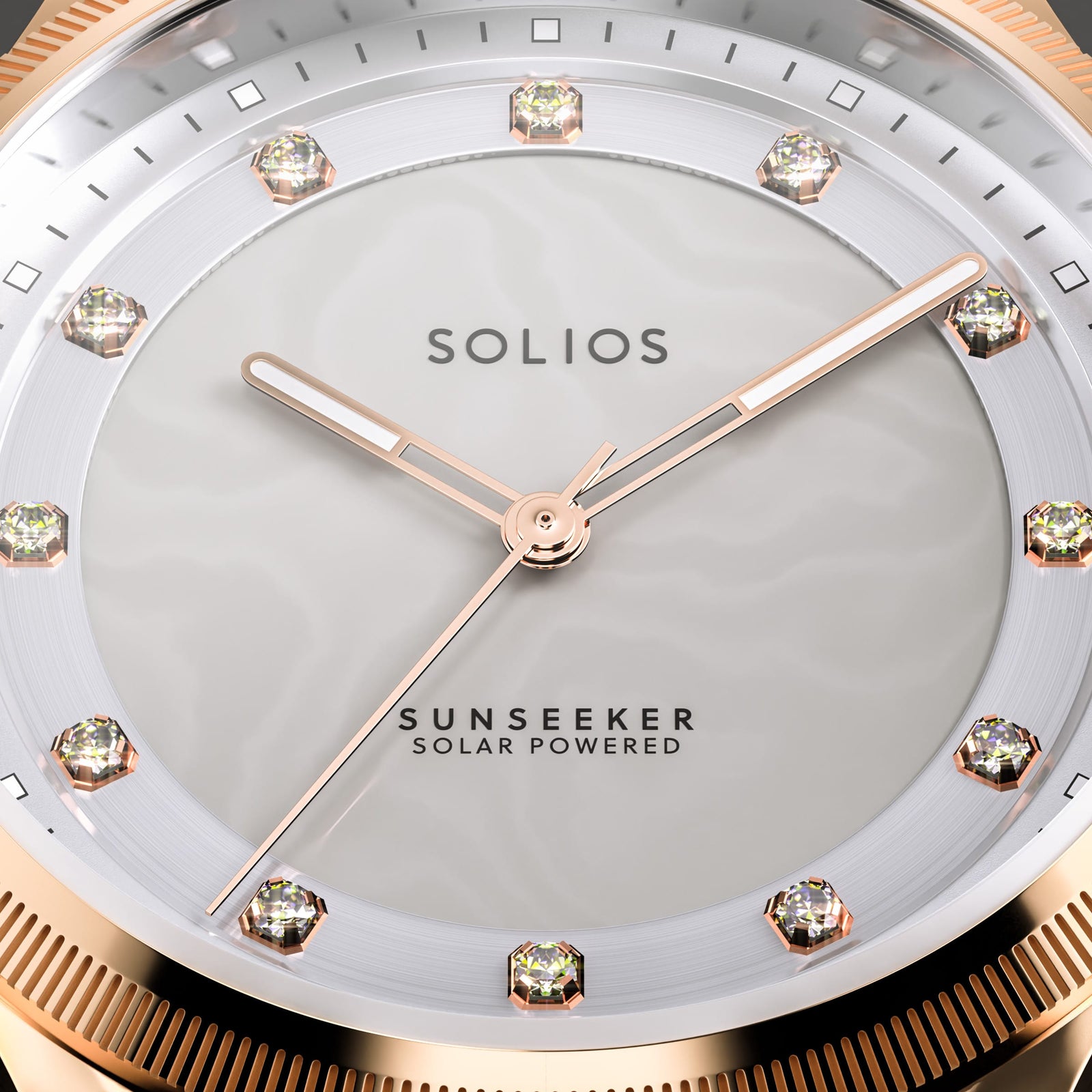 The Sunseeker Proud Diamond | Mother of Pearl Dial - Rose Gold Case - 34mm