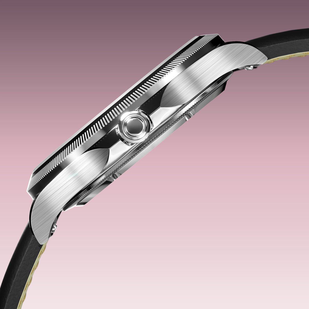 La Sunseeker | Cadran Rose - Boîtier Argent - 34mm