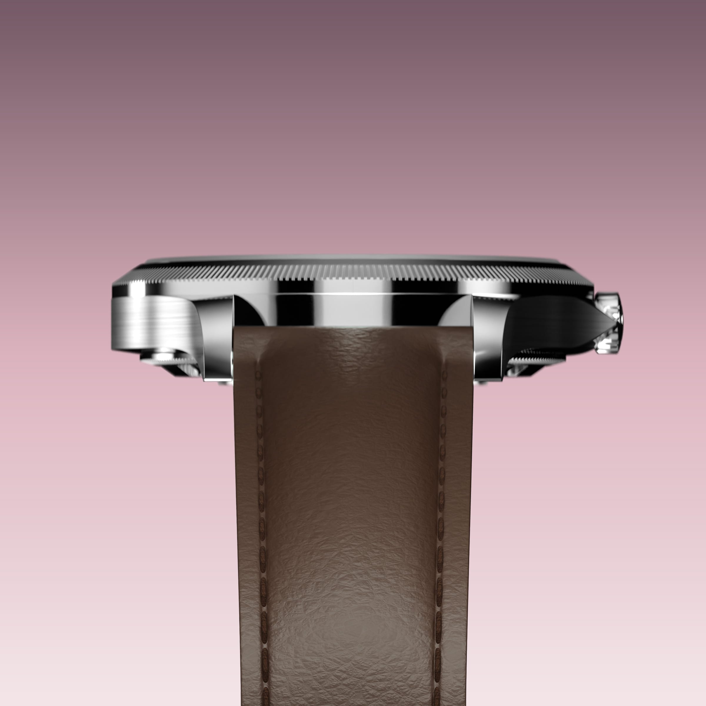 La Sunseeker | Cadran Rose - Boîtier Argent - 34mm