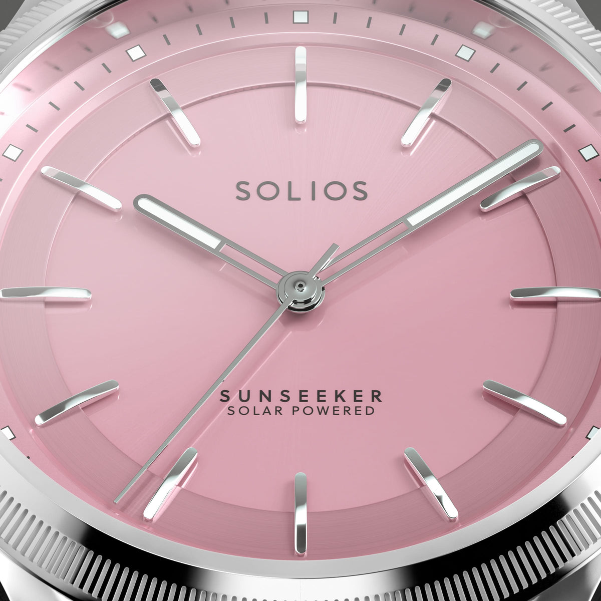 La Sunseeker | Cadran Rose - Boîtier Argent - 34mm