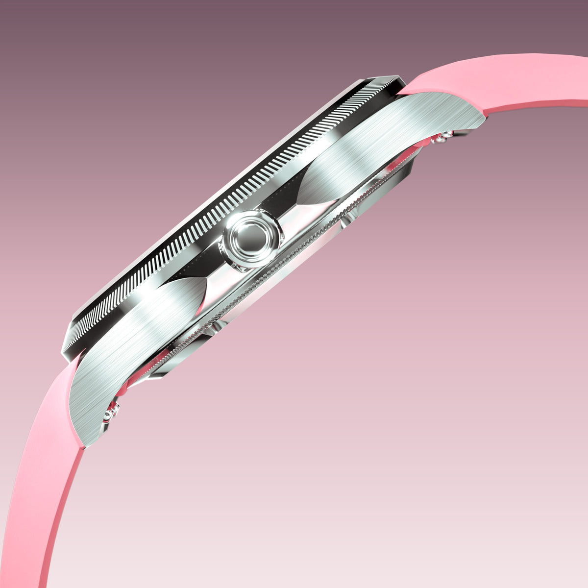 La Sunseeker | Cadran Rose - Boîtier Argent - 34mm