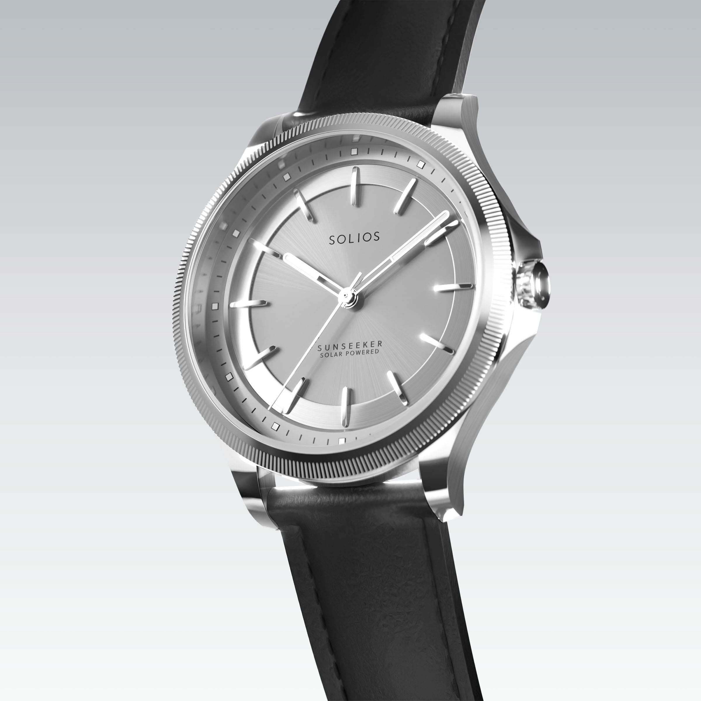 La Sunseeker | Cadran Argent - Boîtier Argent - 34mm