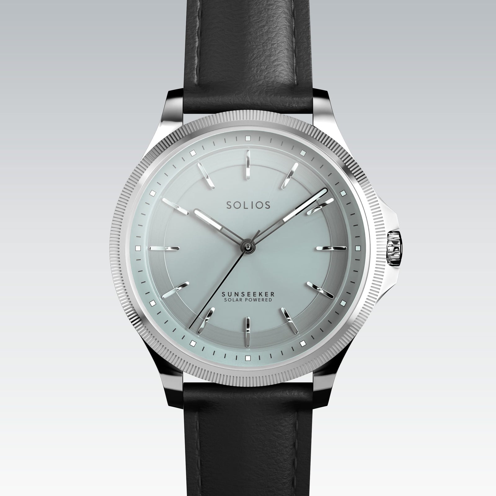 The Sunseeker | Silver Dial - Silver Case - 34mm