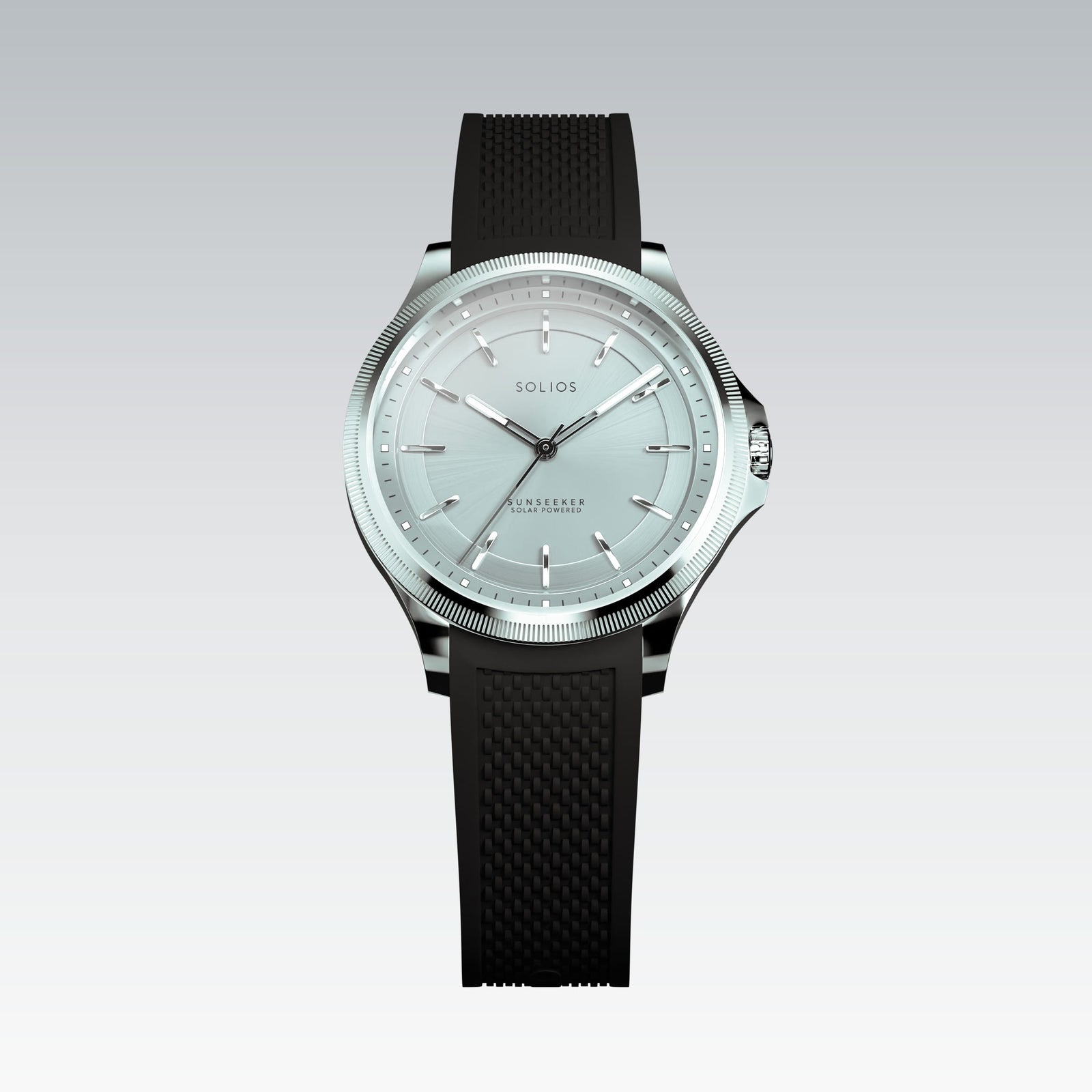 The Sunseeker | Silver Dial - Silver Case - 34mm