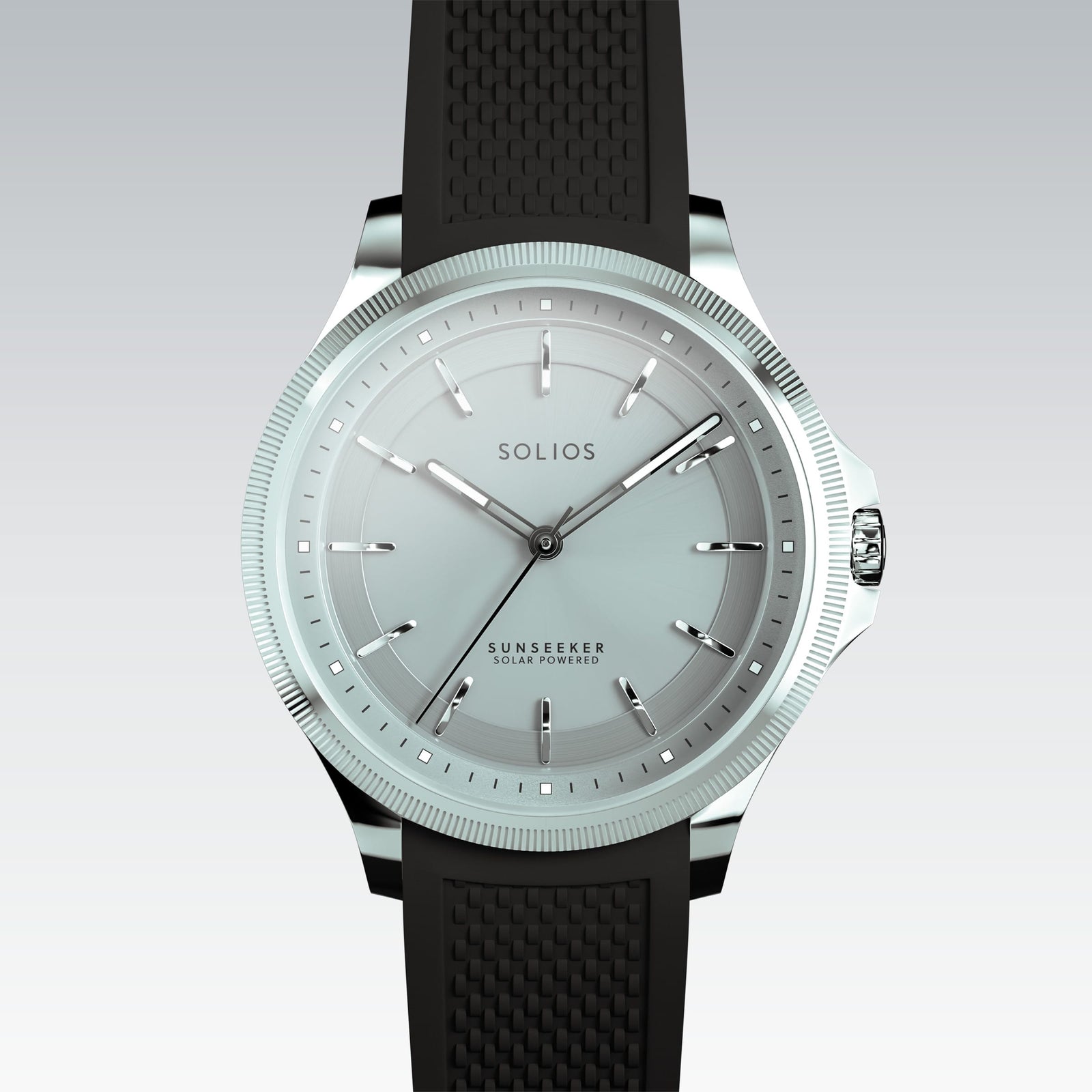 The Sunseeker | Silver Dial - Silver Case - 34mm