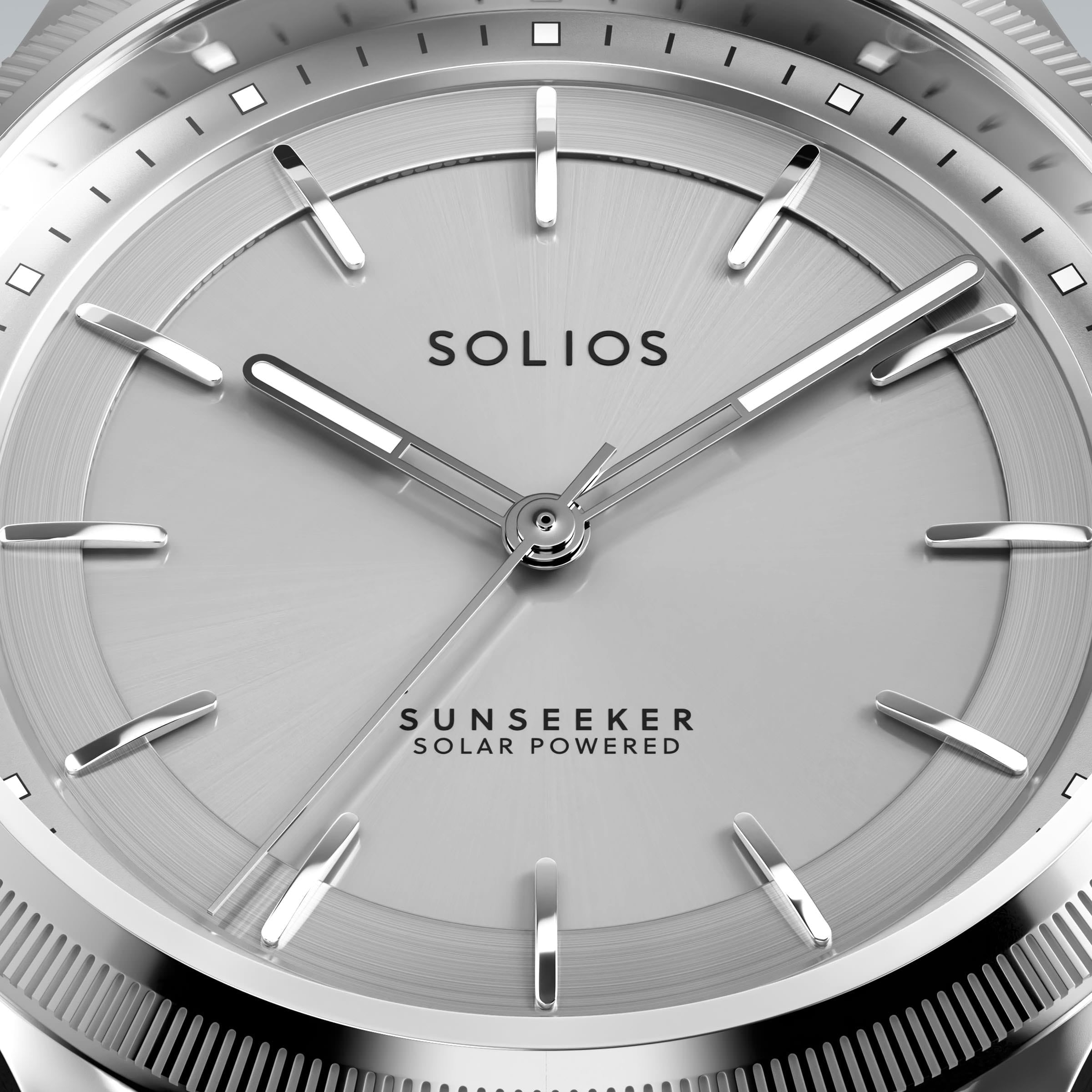 La Sunseeker | Cadran Argent - Boîtier Argent - 34mm