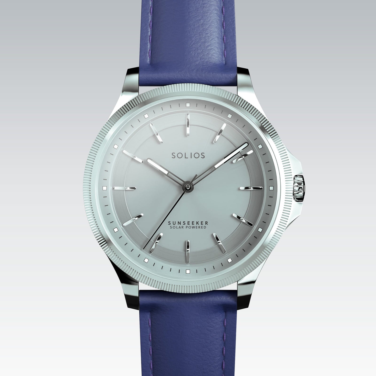 The Sunseeker | Silver Dial - Silver Case - 34mm