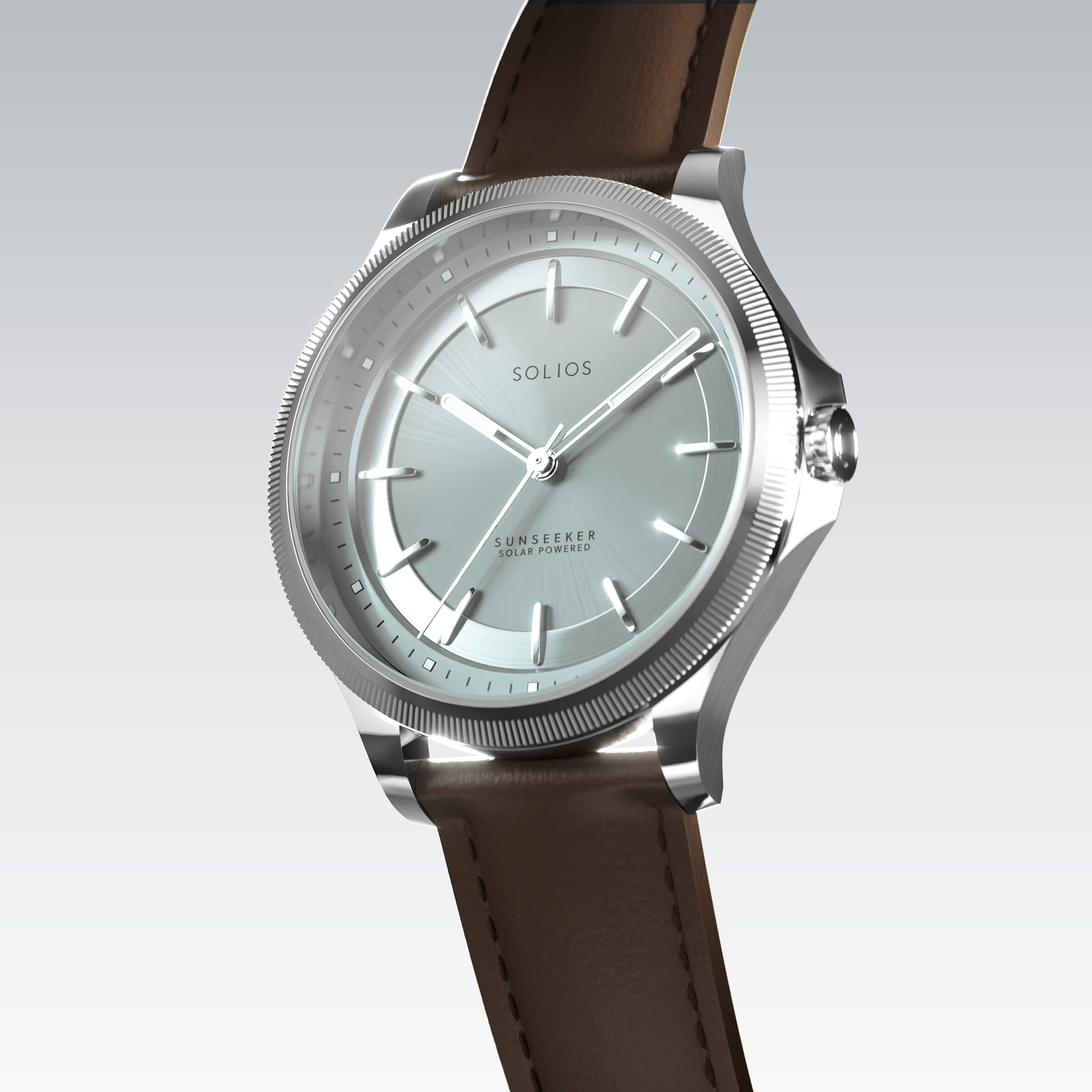 La Sunseeker | Cadran Argent - Boîtier Argent - 34mm