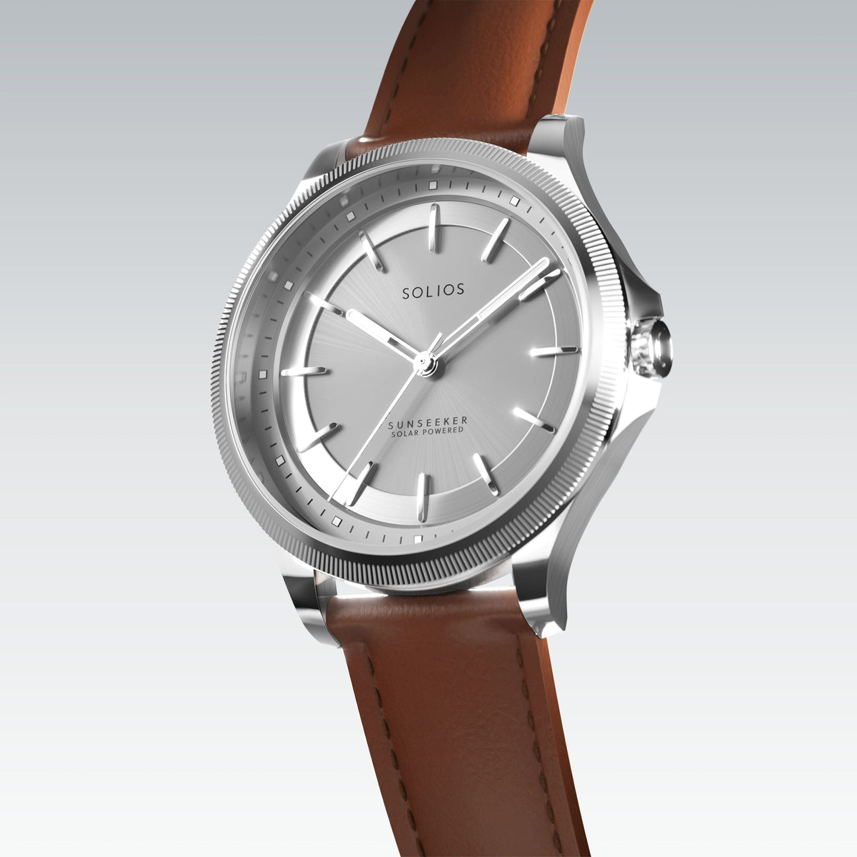 La Sunseeker | Cadran Argent - Boîtier Argent - 34mm