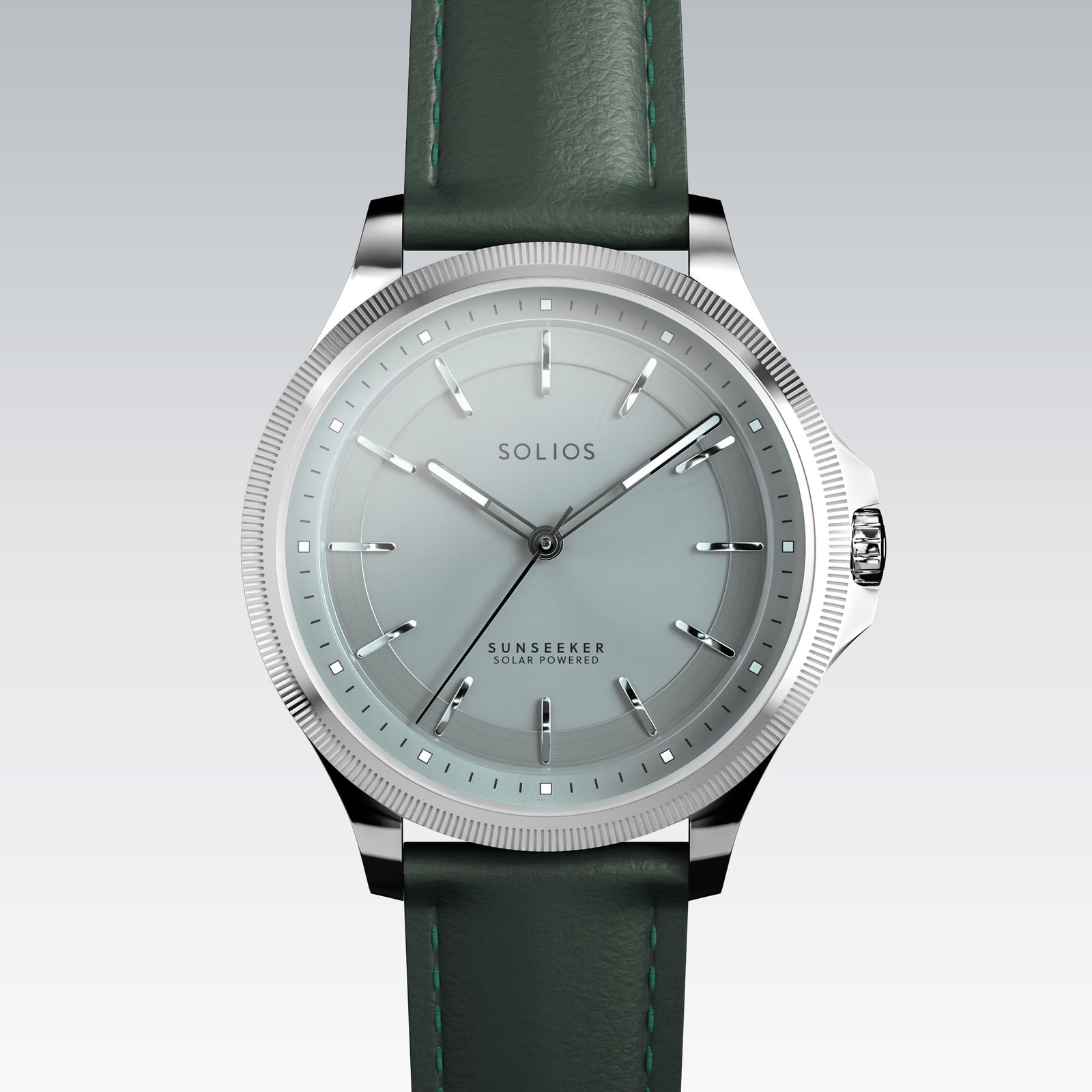 The Sunseeker | Silver Dial - Silver Case - 34mm