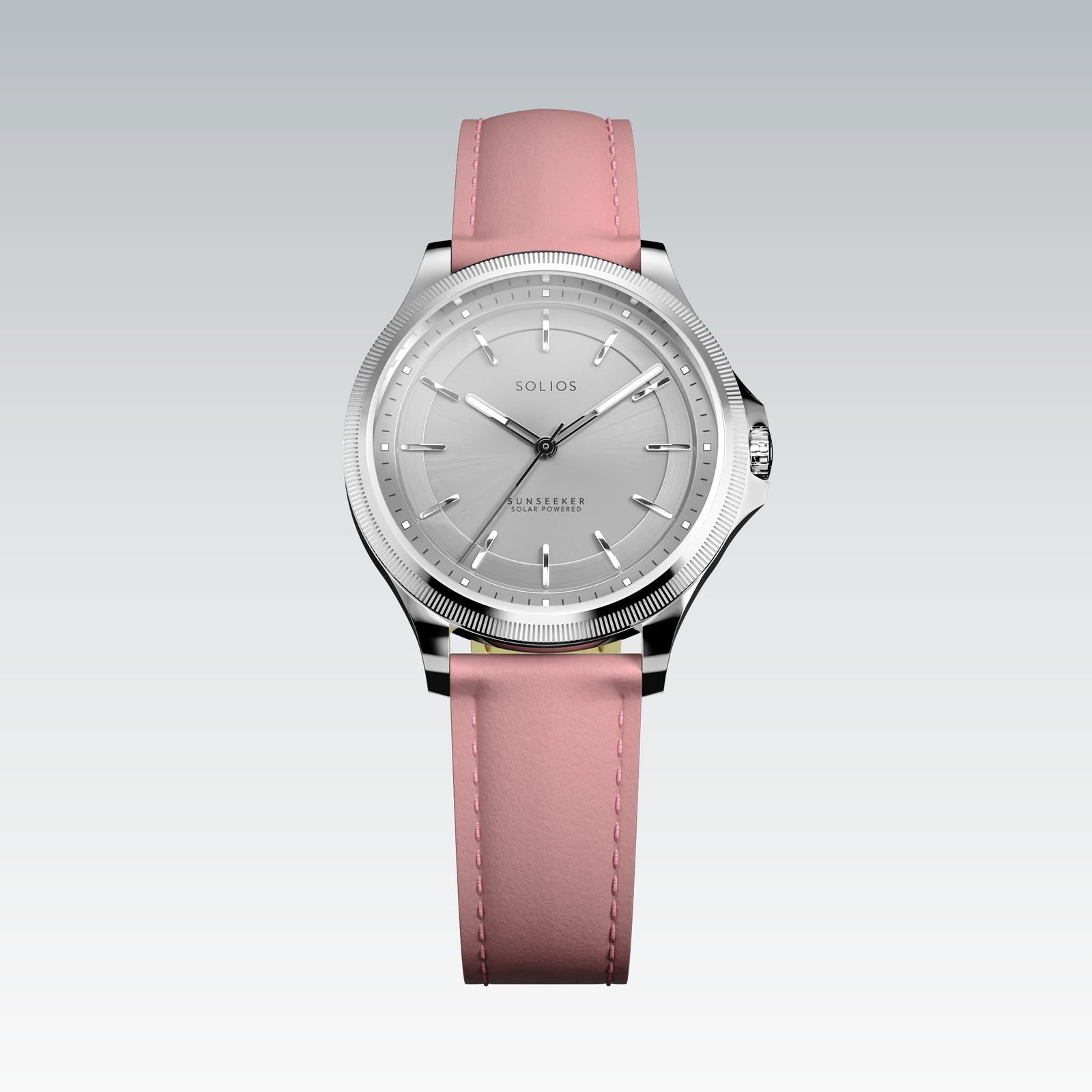 The Sunseeker | Silver Dial - Silver Case - 34mm