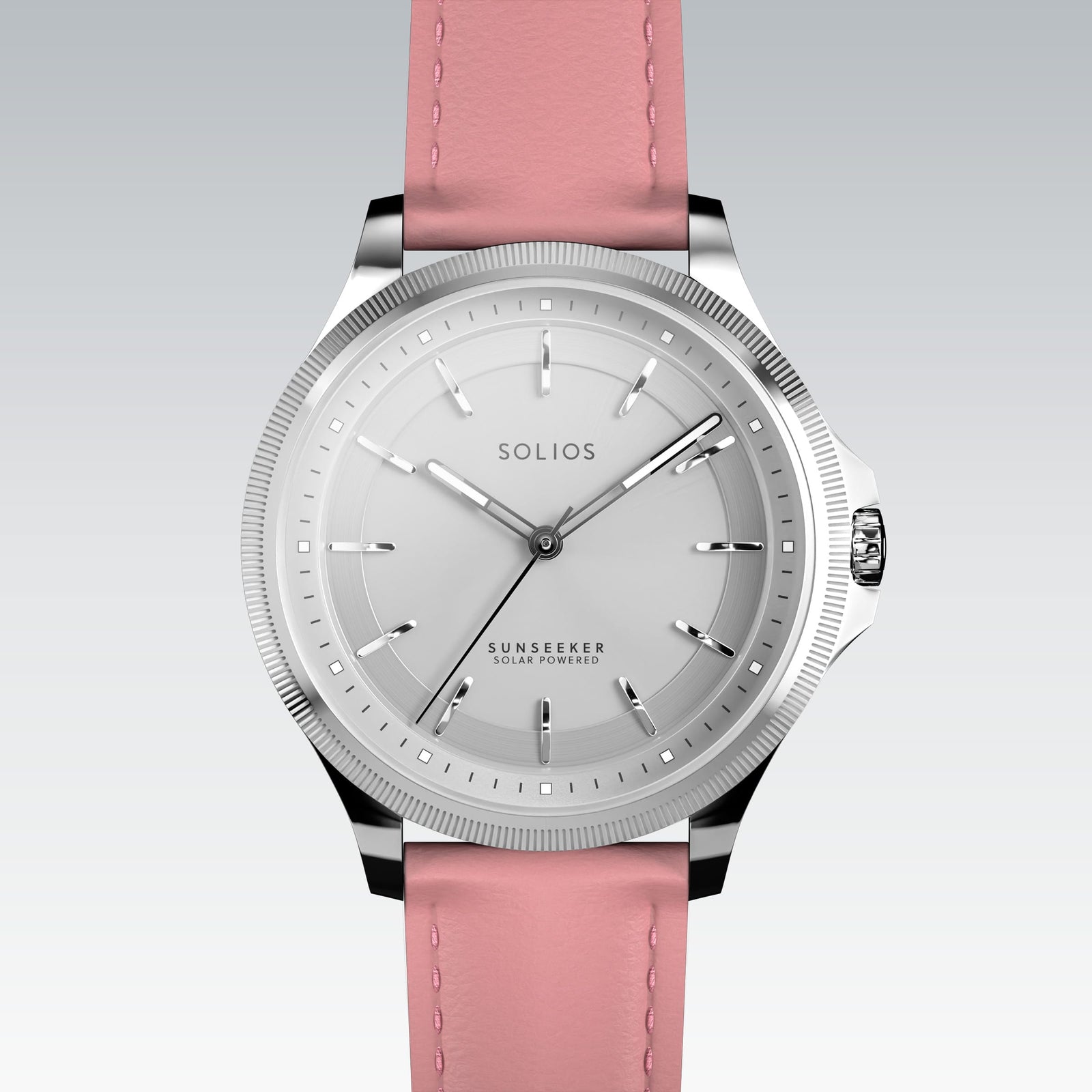 The Sunseeker | Silver Dial - Silver Case - 34mm