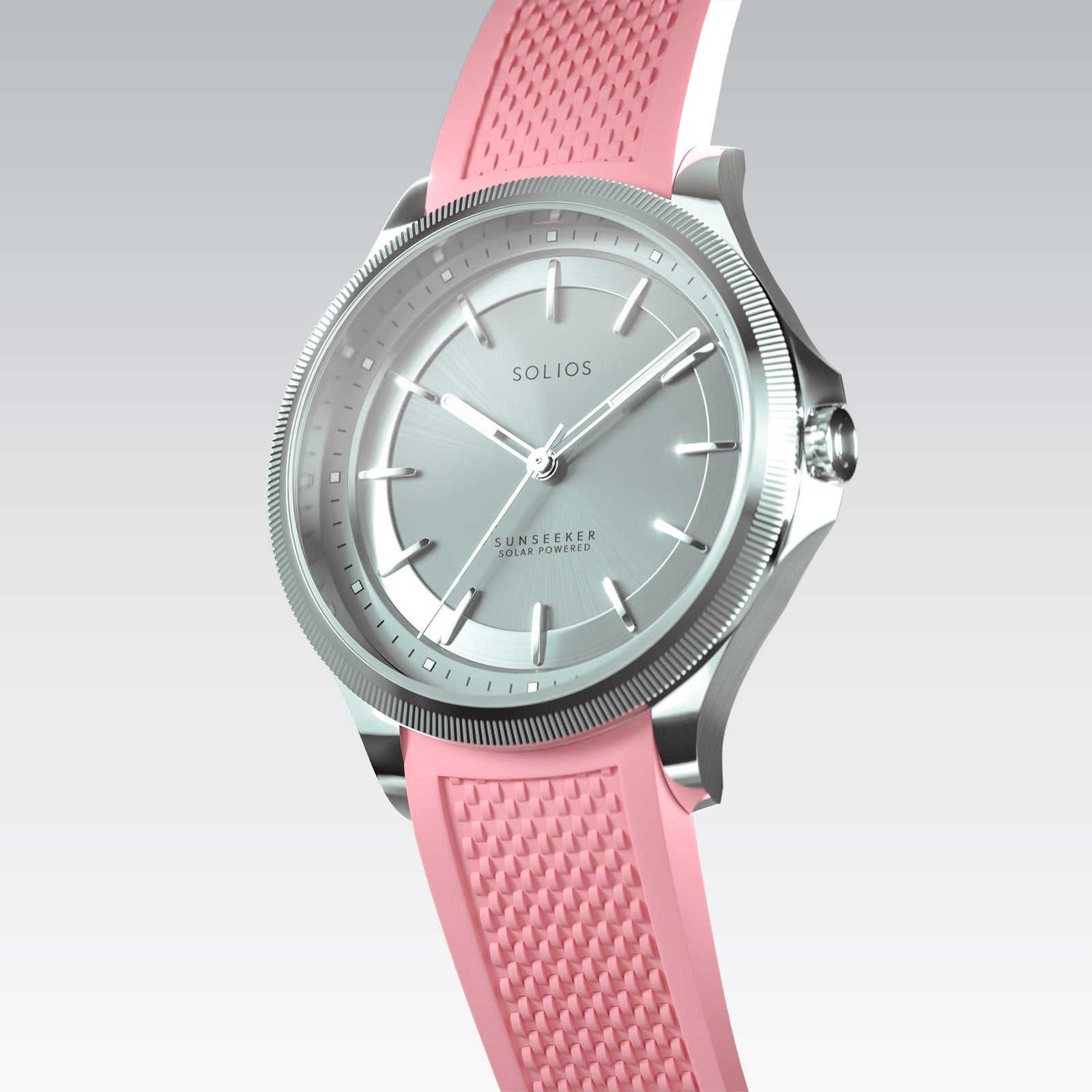 The Sunseeker | Silver Dial - Silver Case - 34mm