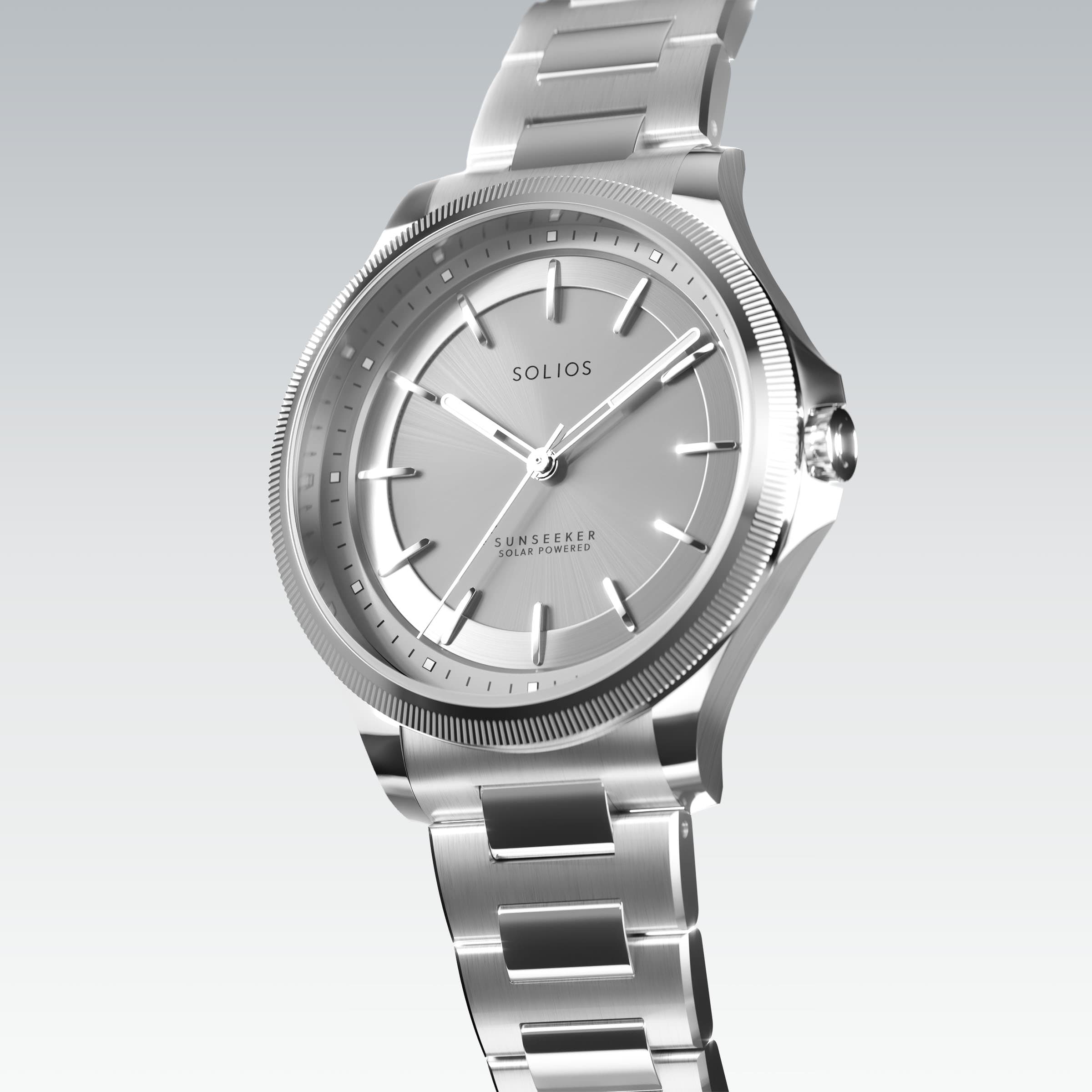 La Sunseeker | Cadran Argent - Boîtier Argent - 34mm