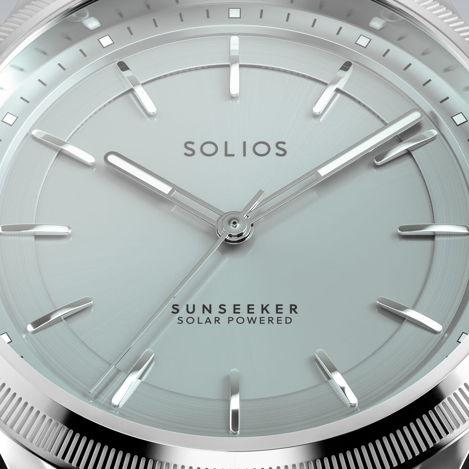The Sunseeker | Silver Dial - Silver Case - 34mm
