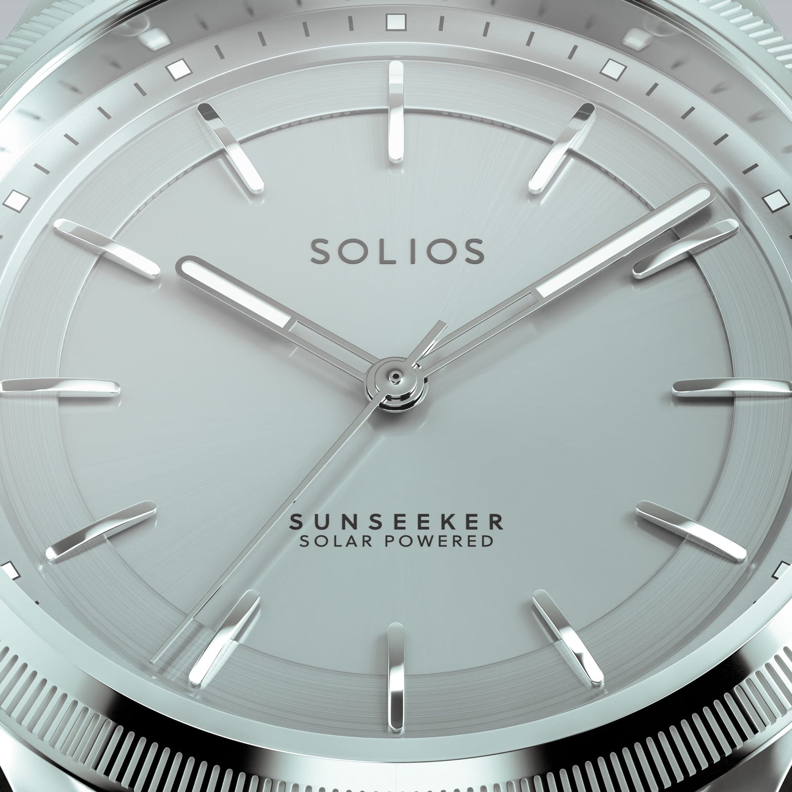The Sunseeker | Silver Dial - Silver Case - 34mm