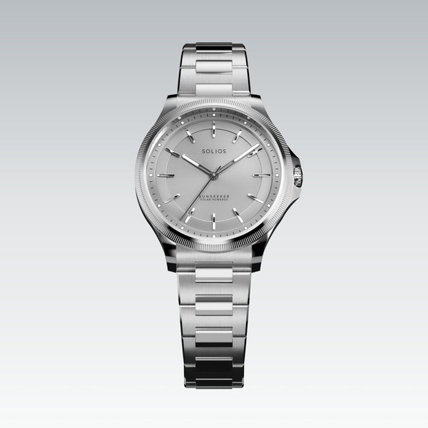La Sunseeker | Cadran Argent - Boîtier Argent - 34mm