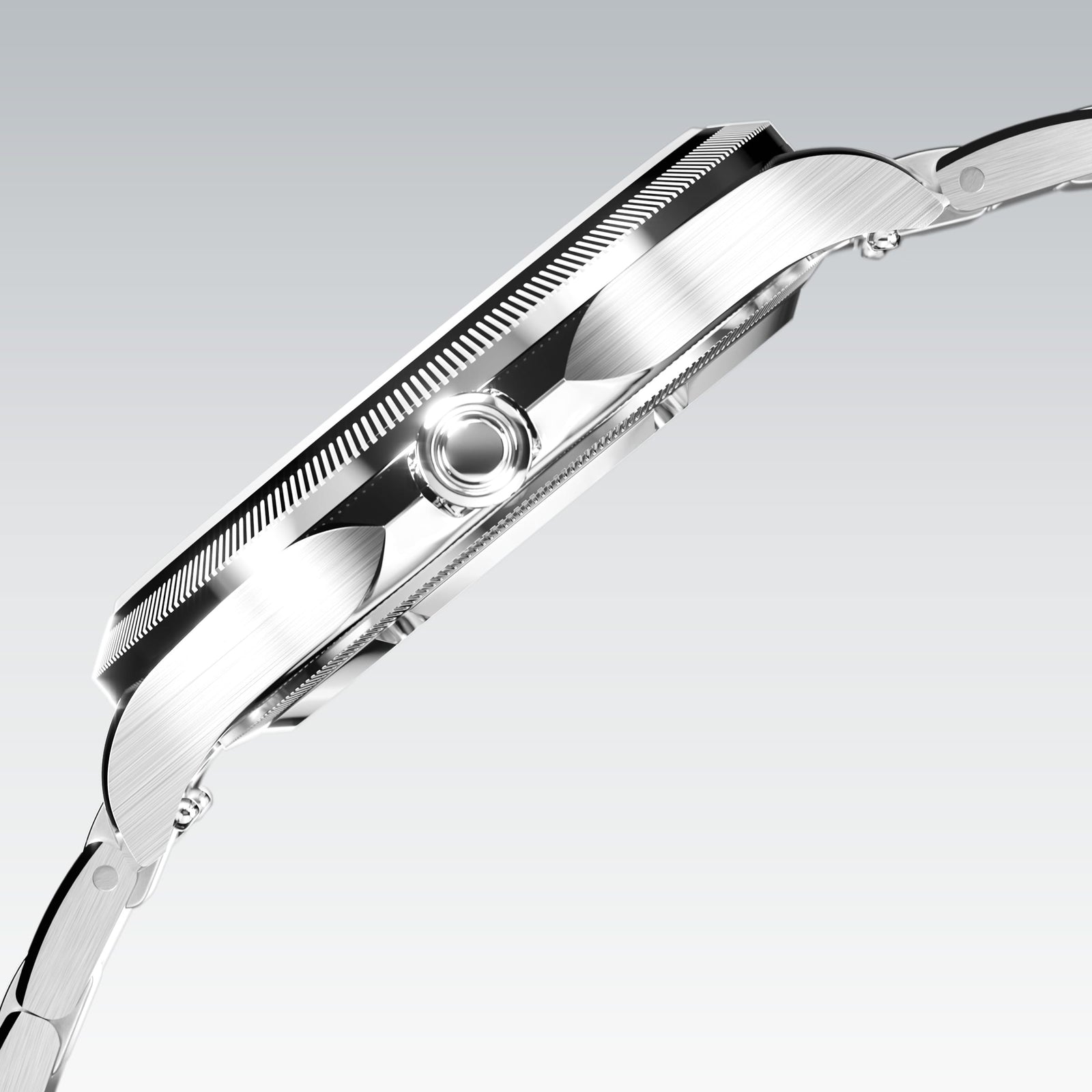 The Sunseeker | Silver Dial - Silver Case - 34mm