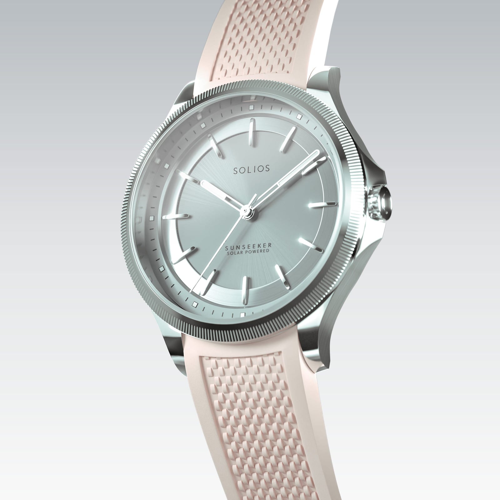 The Sunseeker | Silver Dial - Silver Case - 34mm