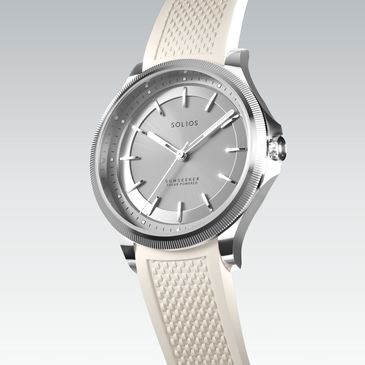 La Sunseeker | Cadran Argent - Boîtier Argent - 34mm