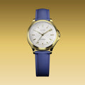 34mm / Eco Vegan Leather / Blue
