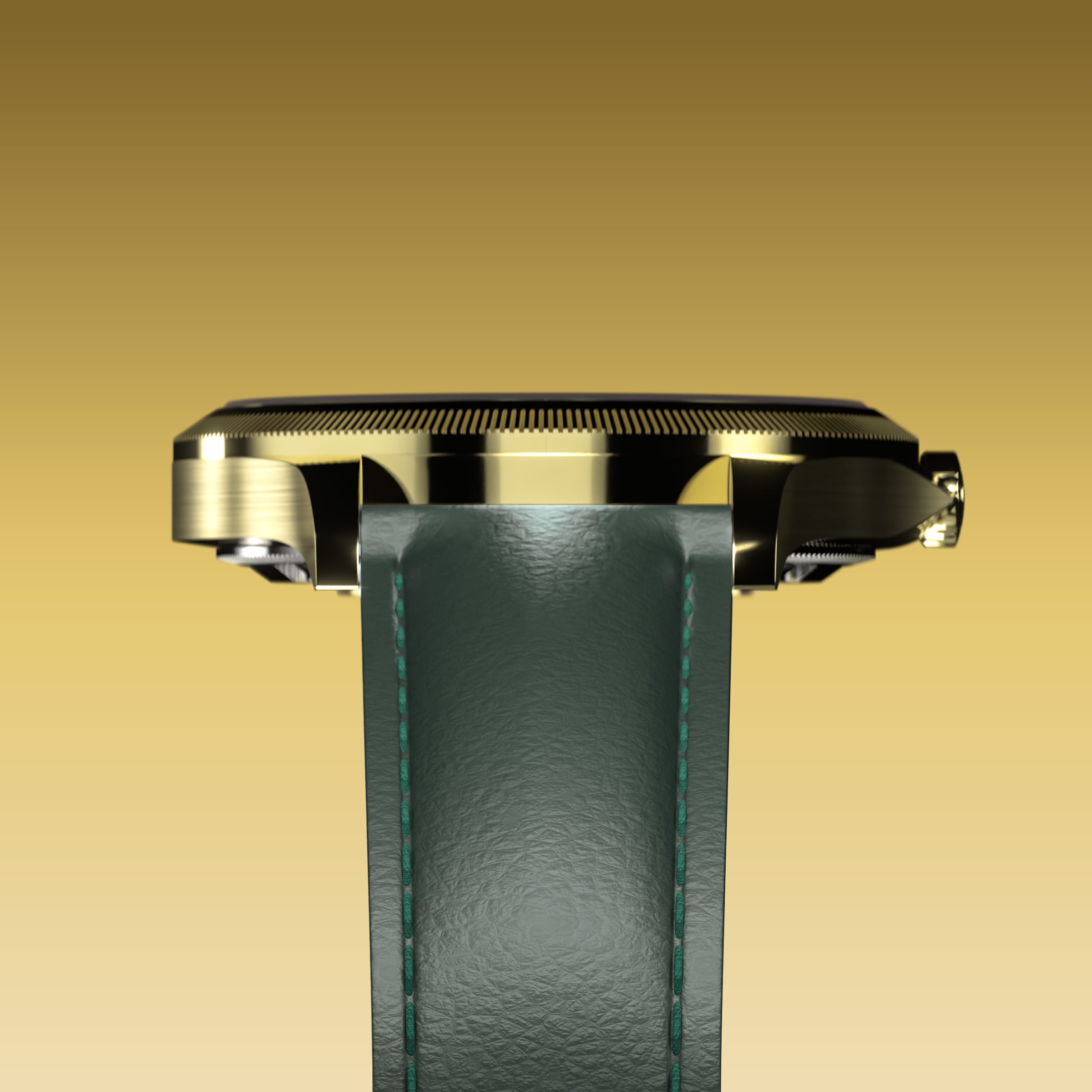 La Sunseeker | Cadran Blanc - Boîtier Or - 34mm