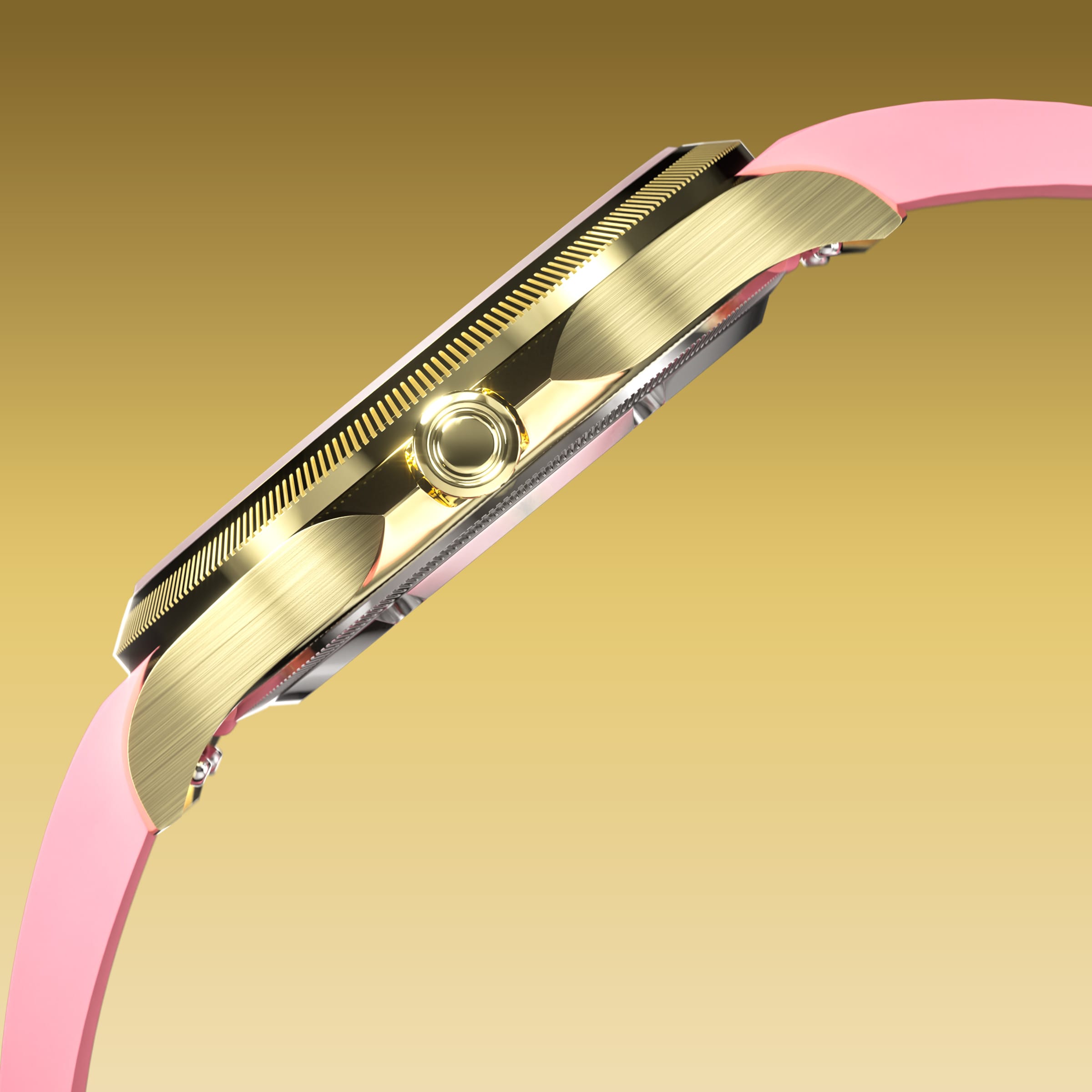 La Sunseeker | Cadran Blanc - Boîtier Or - 34mm