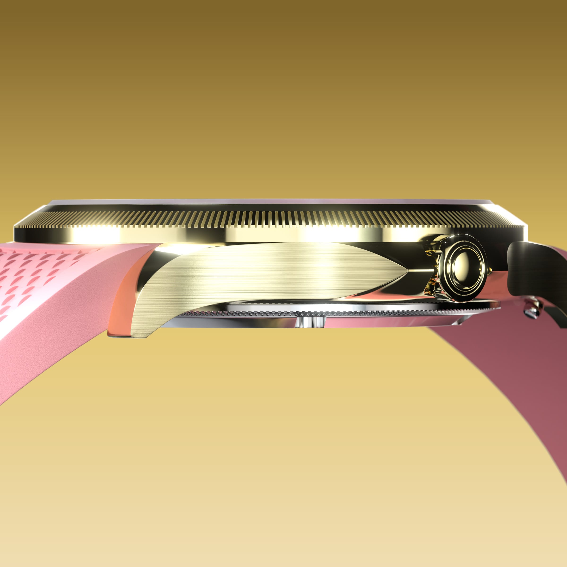 La Sunseeker | Cadran Blanc - Boîtier Or - 34mm