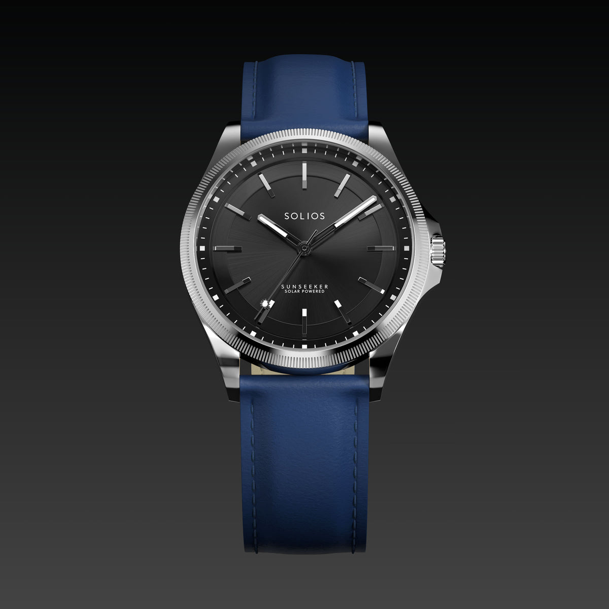 La Sunseeker | Cadran Noir - Boîtier Argent - 40mm