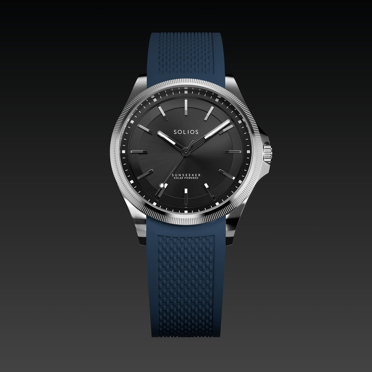 La Sunseeker | Cadran Noir - Boîtier Argent - 40mm