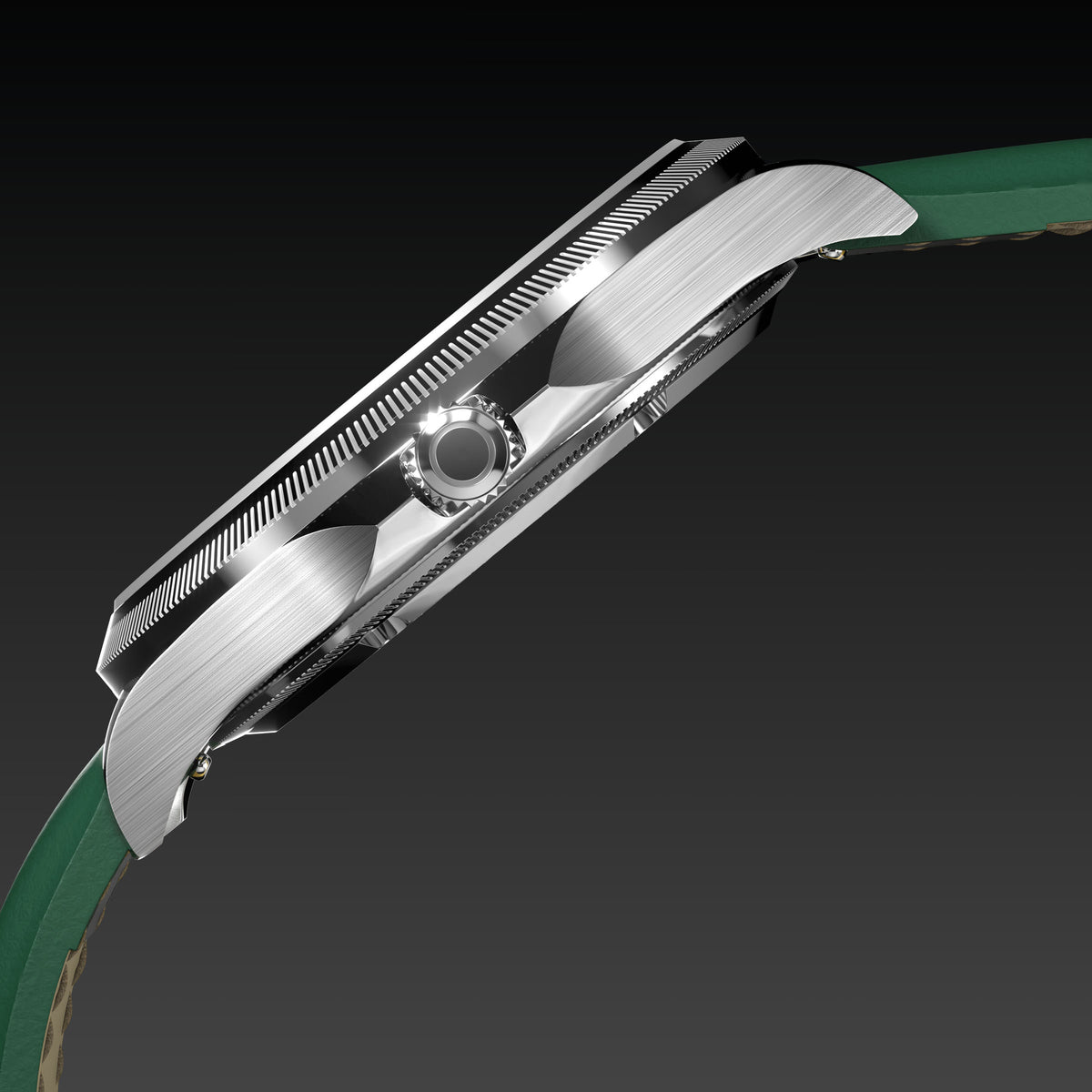 La Sunseeker | Cadran Noir - Boîtier Argent - 40mm