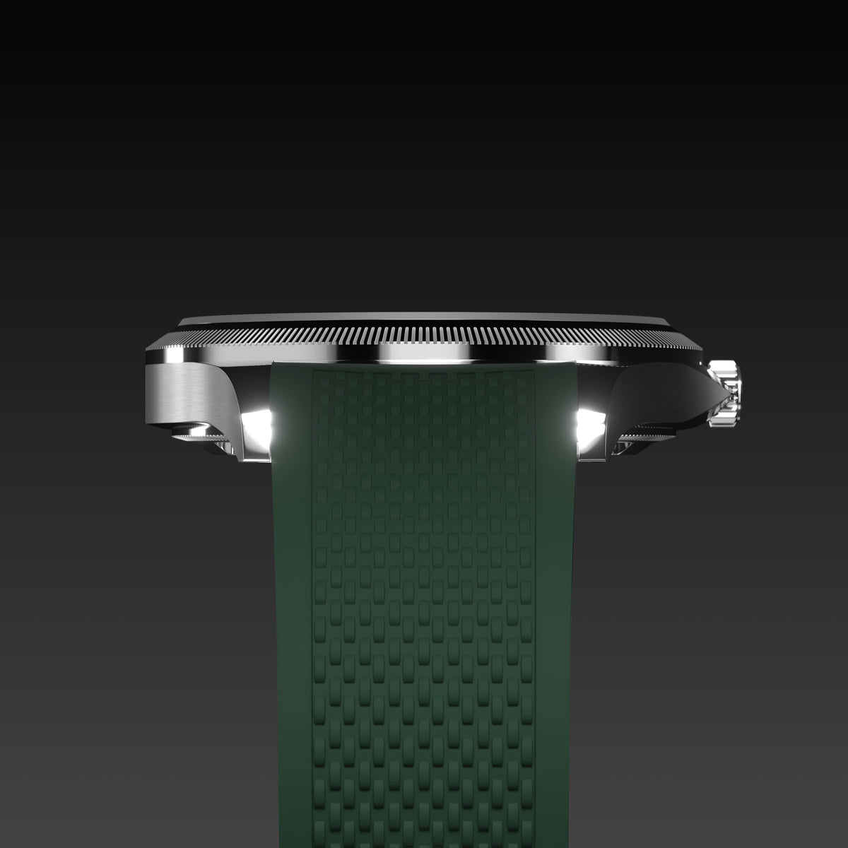 La Sunseeker | Cadran Noir - Boîtier Argent - 40mm