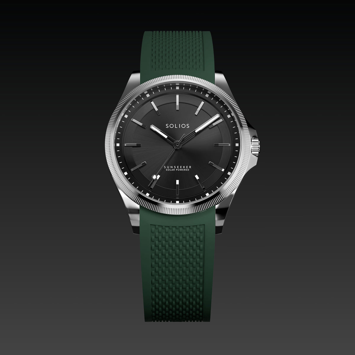 La Sunseeker | Cadran Noir - Boîtier Argent - 40mm