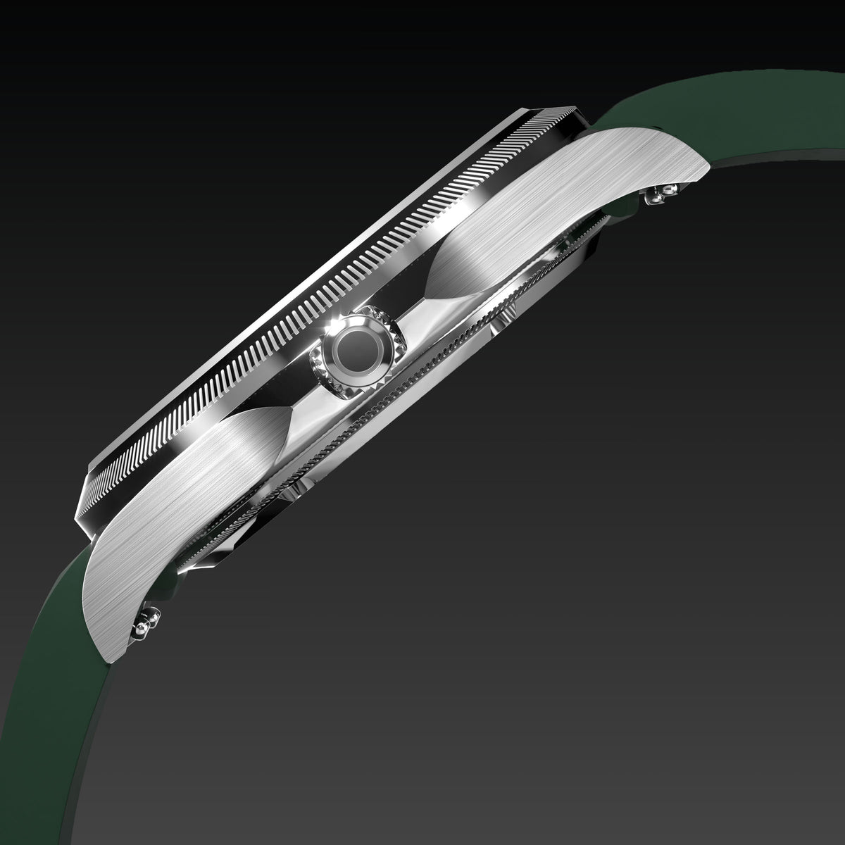 La Sunseeker | Cadran Noir - Boîtier Argent - 40mm