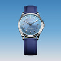 40mm / Eco Vegan Leather / Blue