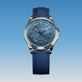 40mm / Eco Vegan Leather / Blue
